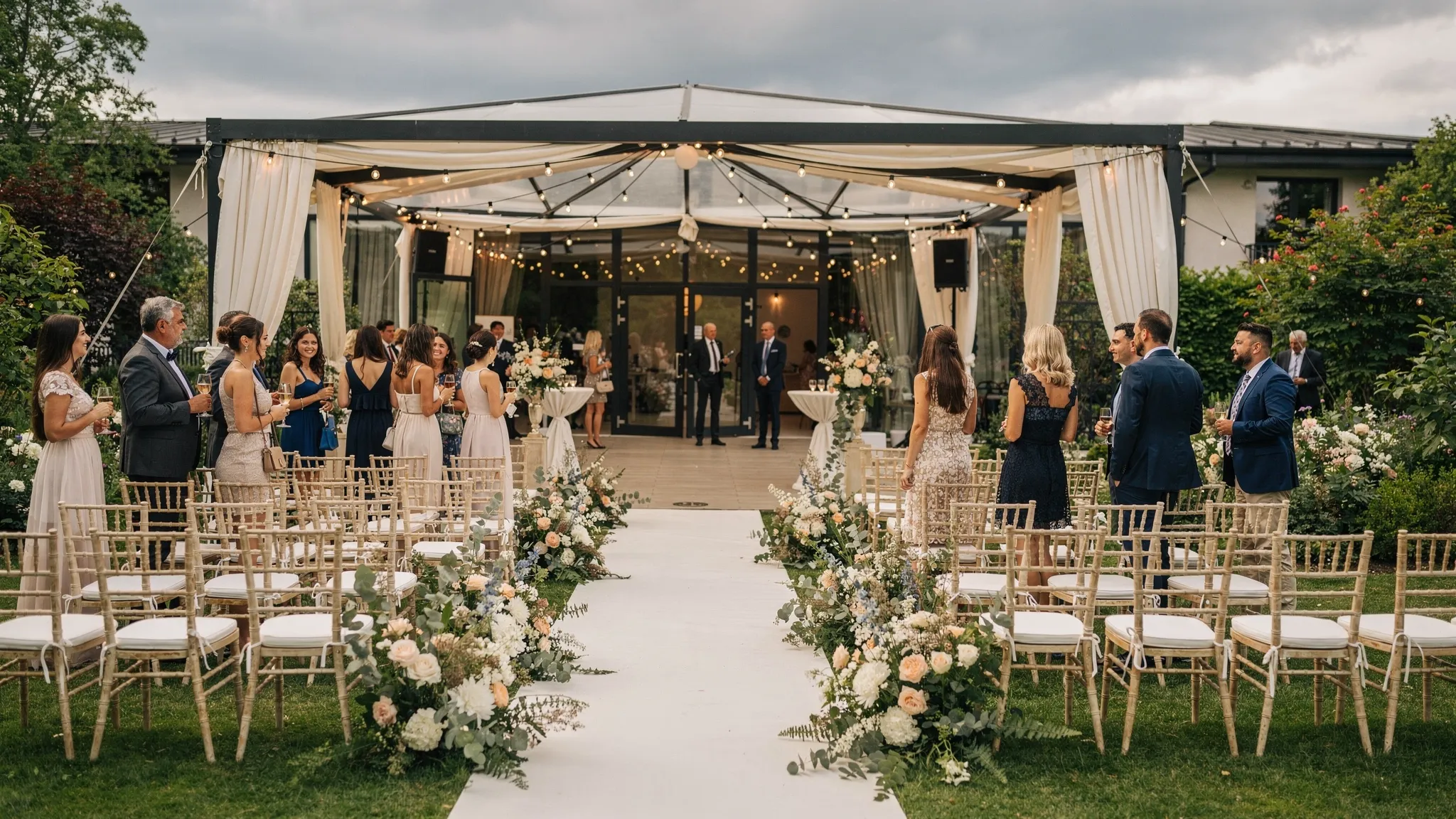 Nuntă în aer liber București: plan B elegant, fără stres 1 Nuntă în aer liber București: plan B elegant, fără stres - Main Image