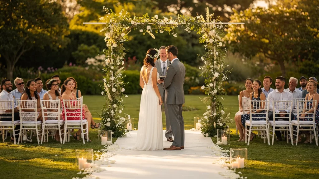 Cununie aer liber: cum organizezi un moment elegant și scurt - Main Image