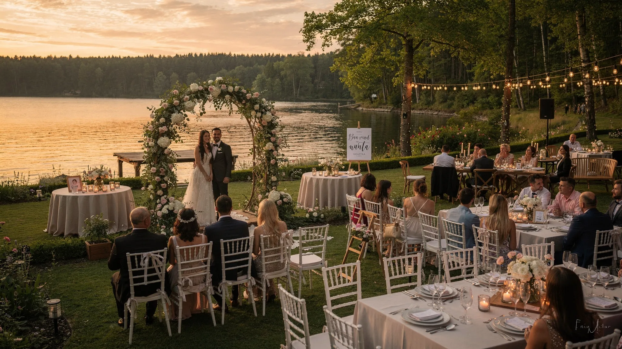 Locații nuntă în aer liber: cum alegi între grădină, lac, pădure 2 Locații nuntă în aer liber: cum alegi între grădină, lac, pădure - Main Image