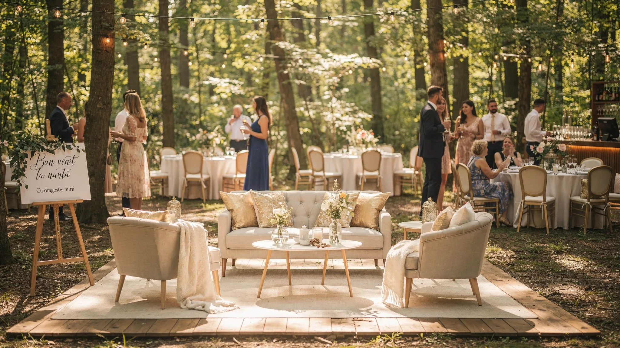 Nuntă pădure: ce trebuie să ai pentru confort și eleganță - Main Image