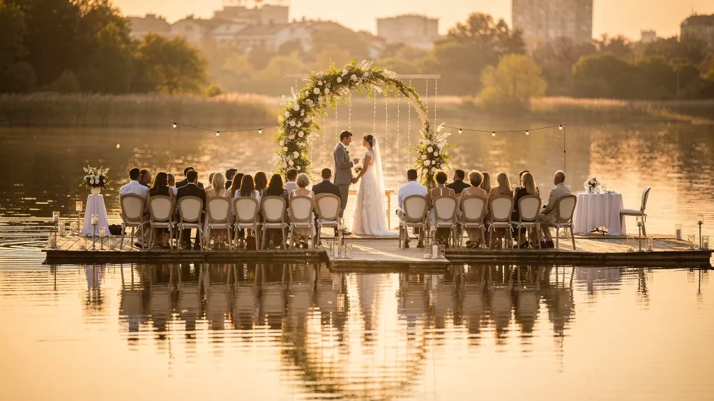 Nuntă pe lac București: cum planifici ceremonia și apusul - Main Image