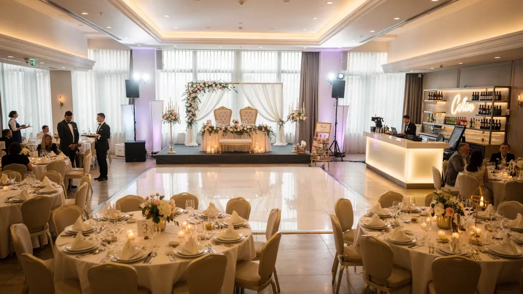 Restaurant nuntă București 100 persoane: layout și flow corect 1 Restaurant nuntă București 100 persoane: layout și flow corect - Main Image